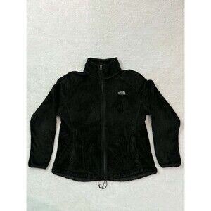 The North Face Women’s Full Zip Osito Fleece Jacket Black Size XL